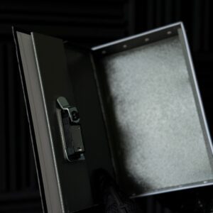 Metal book/safe with numerical lock - English Dictionary