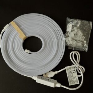 RGB LED strip 3 m - USB, music synchronization, flexible design